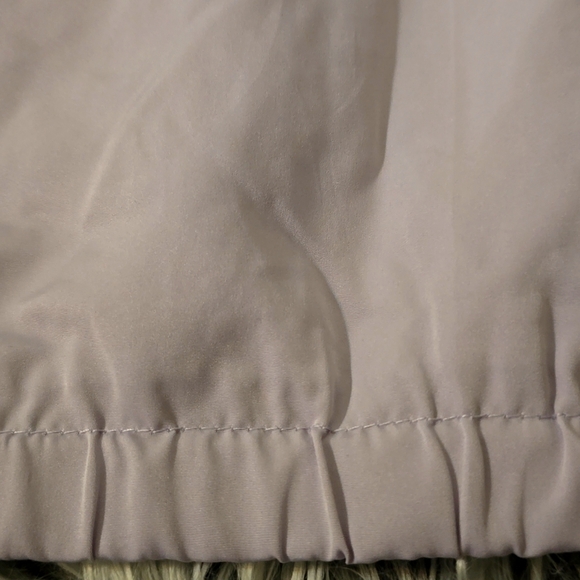 Cisono Lavender Zipp-Up Crop Jacket Sz Large - Picture 10 of 10